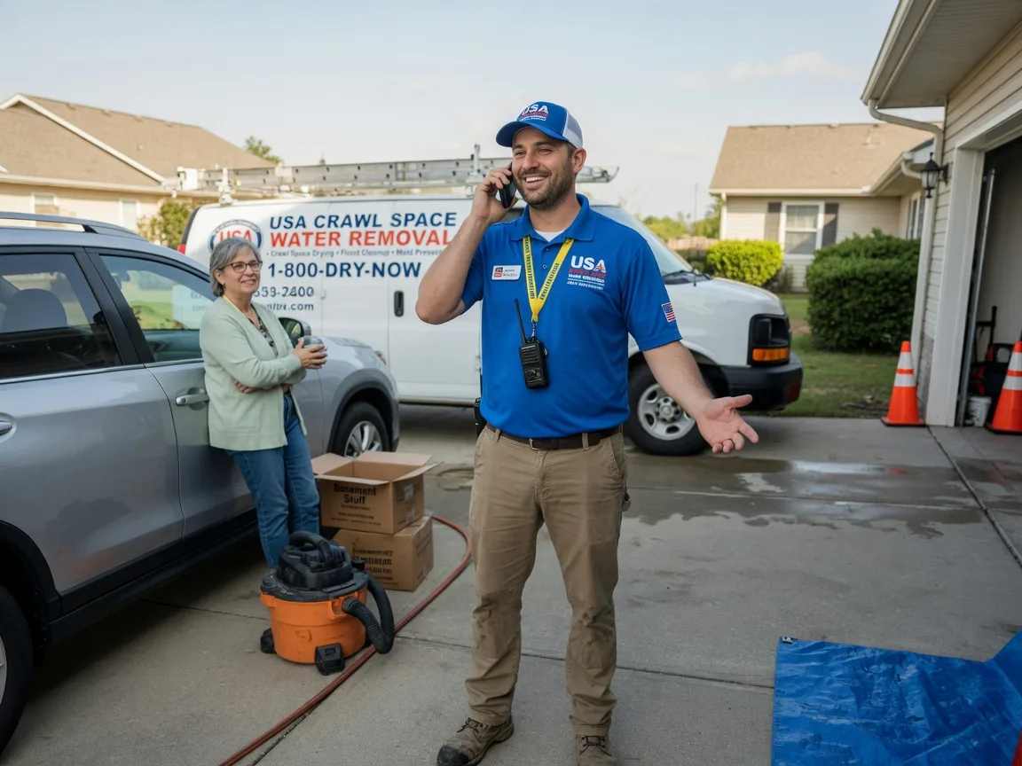Crawl Space Water Removal De Soto, WI FAQs